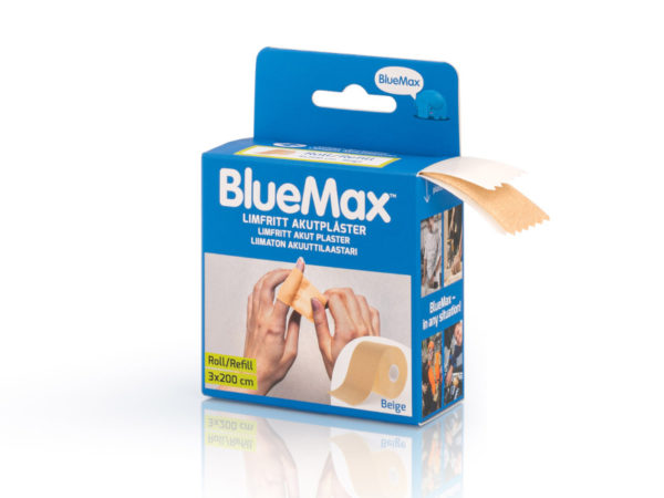 BlueMax Akutplåster Refill 3x200 cm